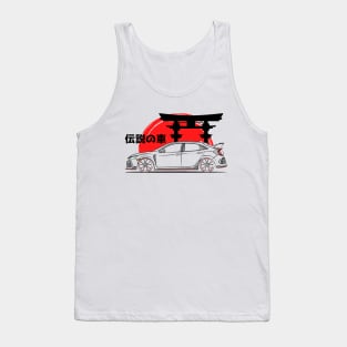 The JDM Racing Civic Art Tank Top